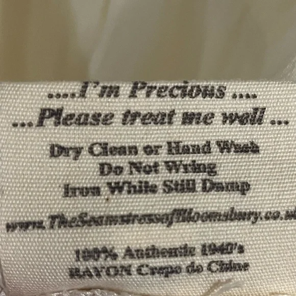 the seamstress of bloomsbury JAY BLOUSE IN CREAM - Picture 7 of 7